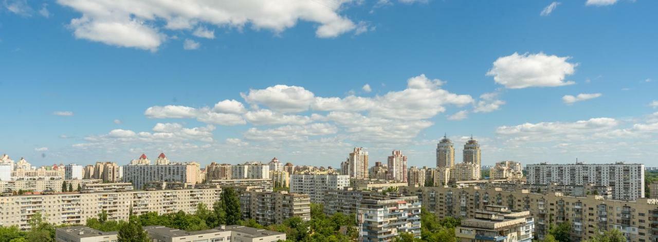 Artal Apartment On Obolonskaya Square 3 キエフ エクステリア 写真